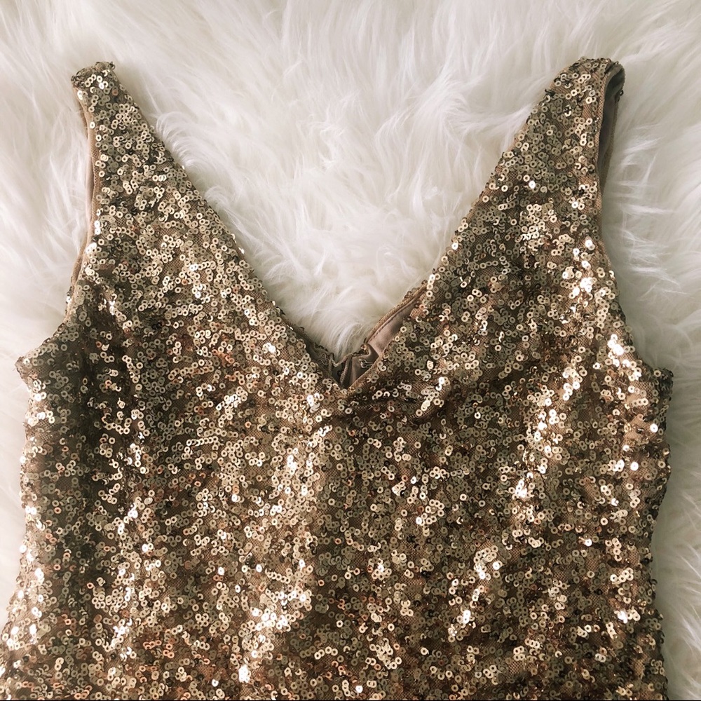 Ralph Lauren Sequin Evening Gown